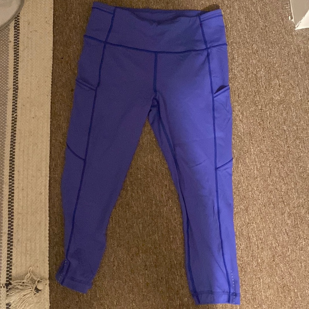 Purple Lululemon leggings size 10